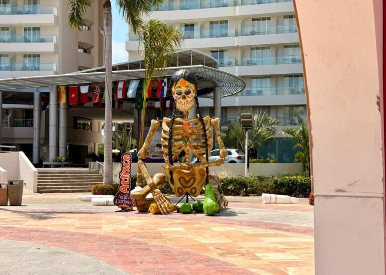 Catrina rumbo a Tianguis Turístico de Acapulco