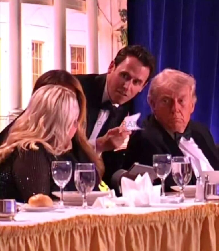 Donald Trump en cena de corresponsales.
