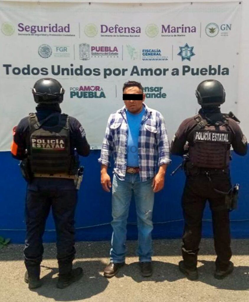 Luis N fue detenido por no poder comprobar procedencia de madera en Puebla.