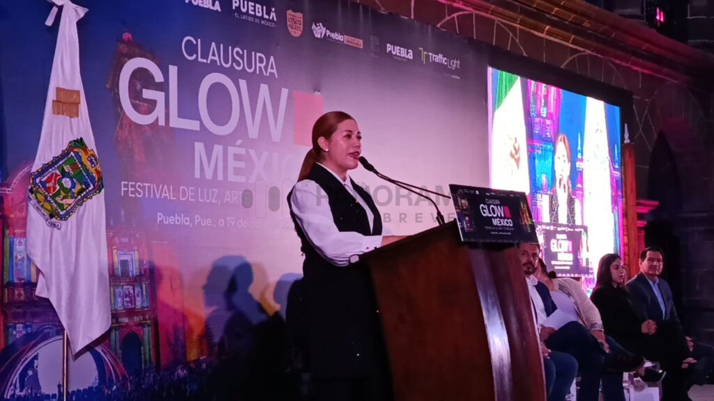Michel Talavera en clausura de Glow