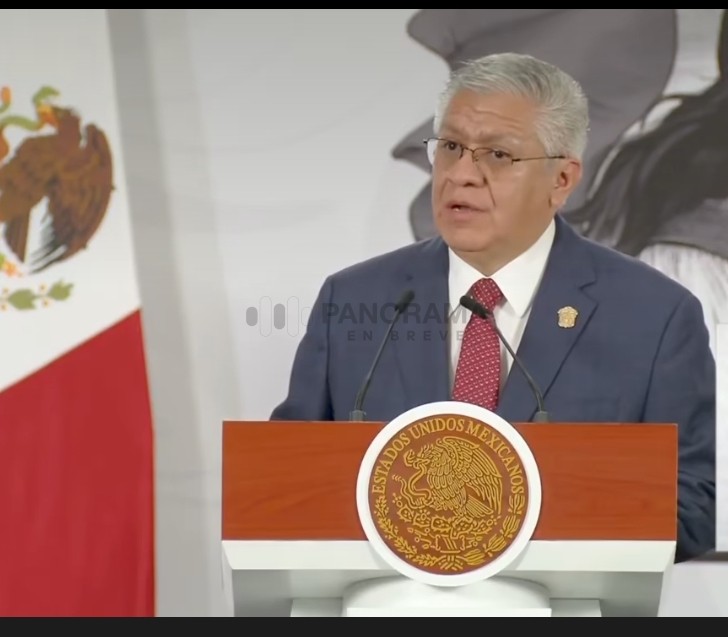 El secretario de Seguridad, Cristóbal Castañeda
