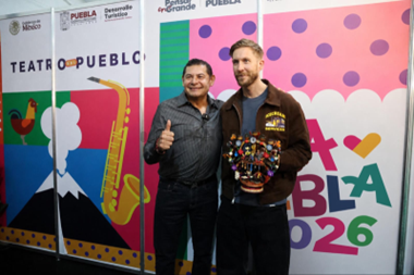 La esperada presentación del DJ y productor escocés Calvin Harris en la Feria de Puebla 2026 no solo cumplió con las expectativas musicales