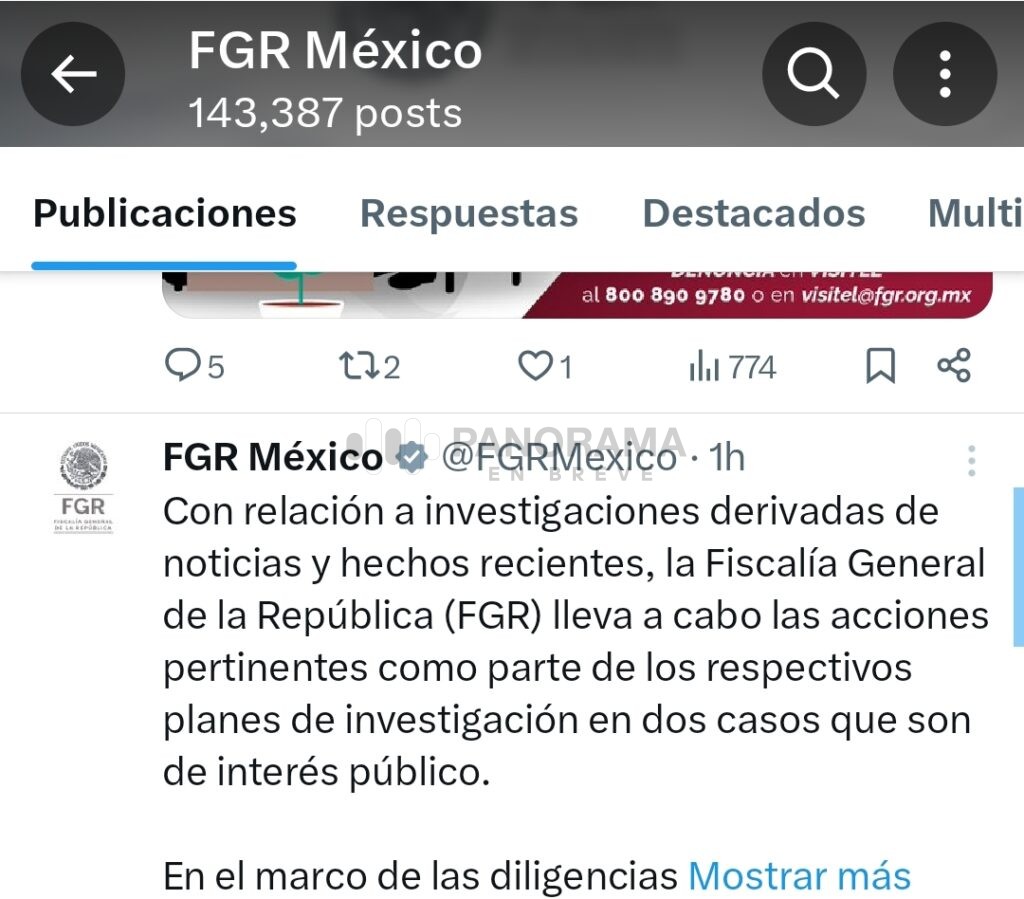 La FGR dio a conocer que, como parte de la investigación en curso en Chihuahua, fueron citados a comparecer en calidad de testigos la gobernadora constitucional del estado, María Eugenia Campos Galván, así como el exfiscal General de Justicia estatal.