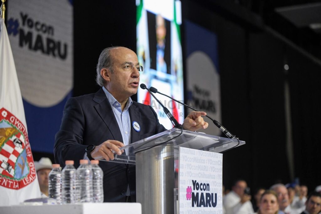 La dirigencia nacional del Partido Acción Nacional (PAN), acompañada por exmandatarios, legisladores y simpatizantes, cerró filas este viernes en torno a la gobernadora de Chihuahua, María Eugenia Campos Galván