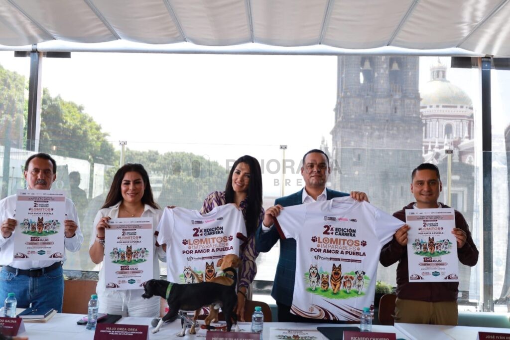 Segunda edición de carrera "Lomitos Imparables Por Amor a Puebla"