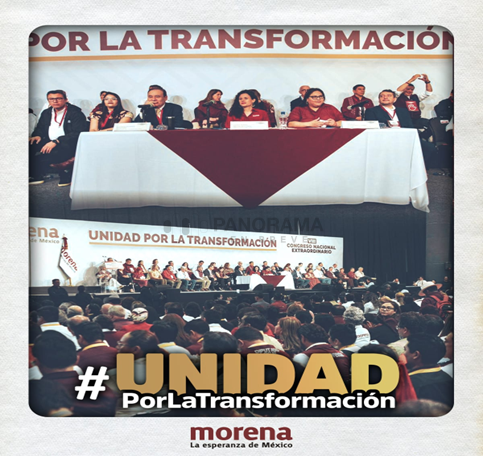 El congreso también sirvió como escenario de despedida para Luisa María Alcalde, quien dejó la dirigencia nacional de Morena.