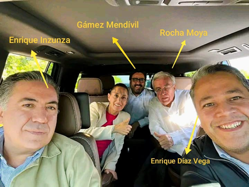 Rocha Moya informó que presentó una solicitud de licencia ante el Congreso de Sinaloa