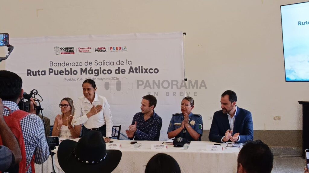 La secretaria de Desarrollo Turístico de Puebla, Carla López Malo Villalón, afirmó que Atlixco representa uno de los principales ejemplos del nuevo modelo turístico que impulsa el estado, basado en experiencias comunitarias y participación social.