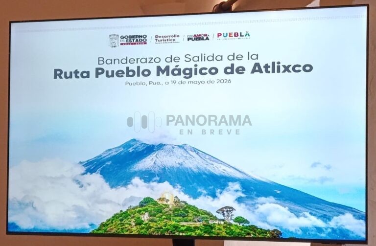 Durante la presentación se proyectó el video promocional “Ruta Pueblo Mágico de Atlixco”, donde se destacó la riqueza natural, gastronómica y cultural del municipio. La ruta incluye experiencias relacionadas con el mezcal poblano, cafetales, viveros, artesanías y recorridos culturales al pie del volcán Popocatépetl.