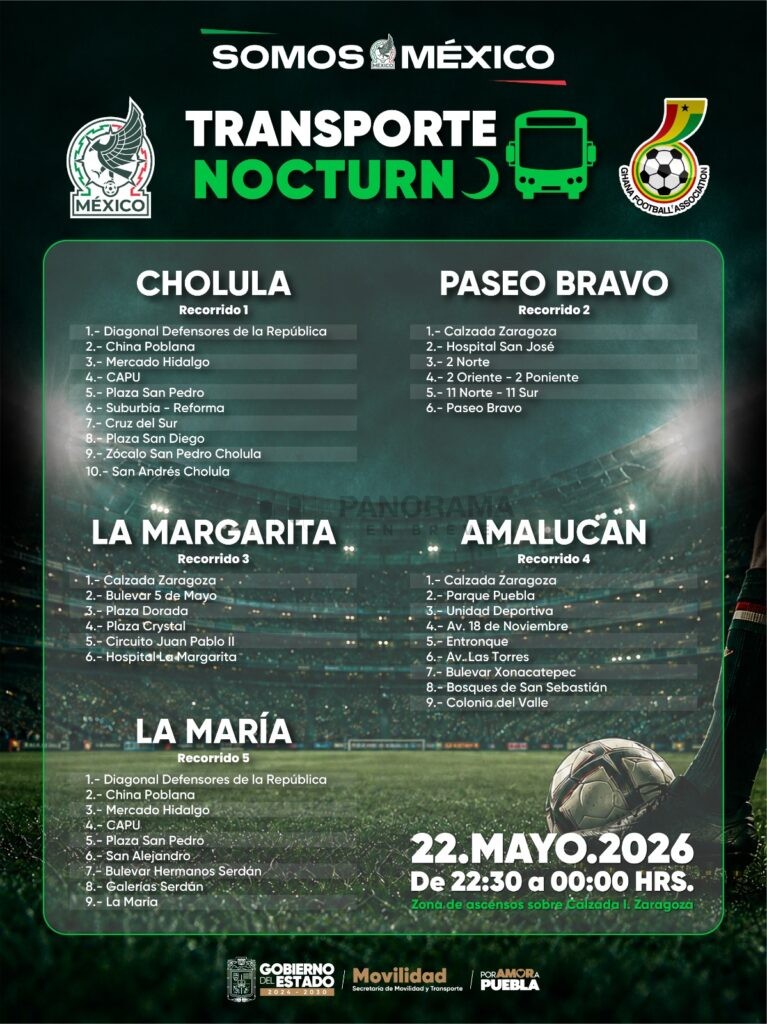 La ciudad de Puebla comenzó a vivir el ambiente del mundial con la llegada de la Selección Mexicana al Estadio Cuauhtémoc para disputar el partido amistoso frente a Ghana.