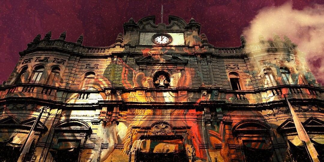 . En el marco del 164 aniversario de la Batalla del 5 de Mayo, el Gobierno de la Ciudad de Puebla anunció la realización del videomapping monumental
