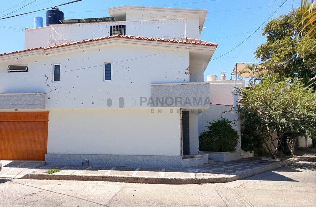 Los hechos ocurrieron en el cruce de la calle Lago de Cuitzeo y el bulevar Sinaloa, una zona residencial de la colonia Las Quintas, donde vecinos reportaron múltiples detonaciones de arma de fuego y una fuerte movilización tras la agresión.