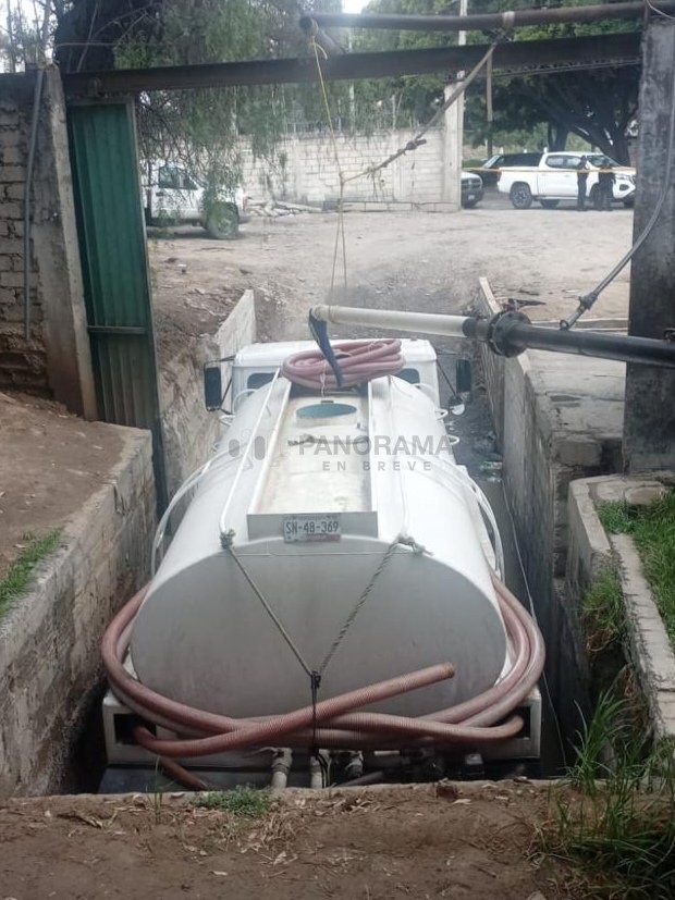 La Comisión Nacional del Agua (Conagua) detectó una operación ilegal de extracción y comercialización de agua en la junta auxiliar de San Pablo Xochimehuacan