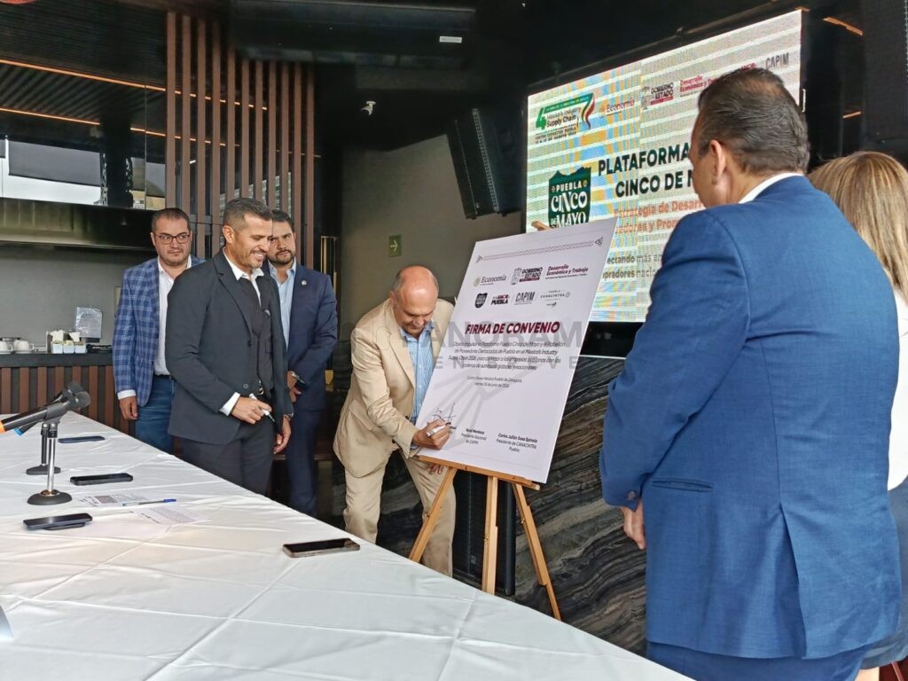 Puebla lanza plataforma permanente de proveeduría industrial y fortalece estrategia de nearshoring.