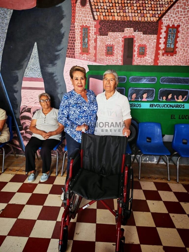 Fortalece diputada Modesta Delgado el bienestar de las personas adultas mayores en Atlixco