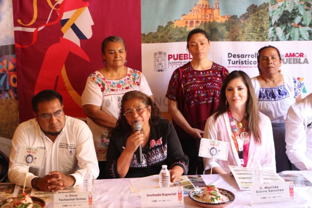 Durante los fines de semana de agosto próximo, el municipio de San Nicolás de los Ranchos realizará el Festival de los Chiles en Nogada.