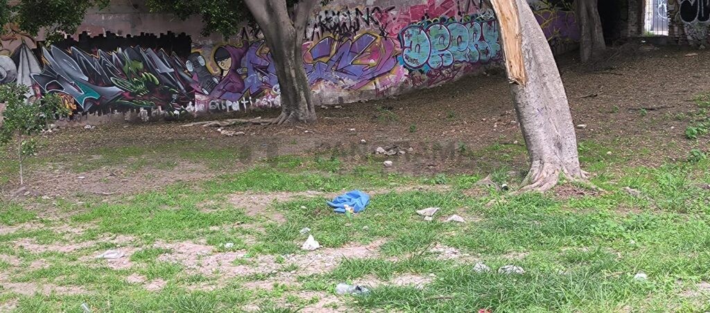 Intensa movilización de cuerpos de emergencia y corporaciones de seguridad se registró en el Parque Skate Plaza, ubicado sobre el Bulevar Xonaca, a la altura de la 20 Norte, luego del hallazgo de un hombre sin vida.