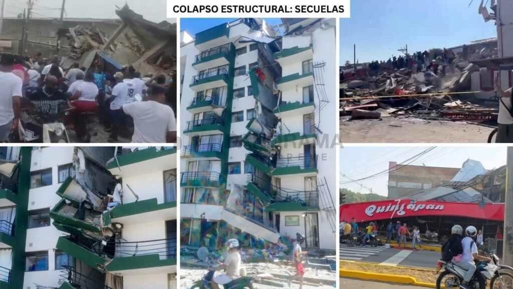 Un terremoto de magnitud 7.4 sacudió la mañana de este lunes 10 de agosto a una amplia región de Colombia, provocando la muerte de al menos 22 personas.