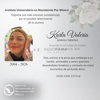 La muerte de Karla Valeria Jiménez Sánchez, de 22 años, ocurrida el pasado 26 de julio en Puebla, fue reclasificada como feminicidio.