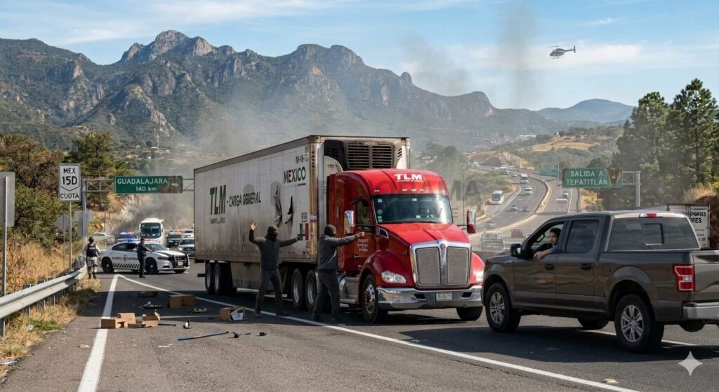 El robo de transporte de carga en México es un fenómeno en constante movimiento. No solo cambia de intensidad de un trimestre a otro, sino que también cambia de dirección.