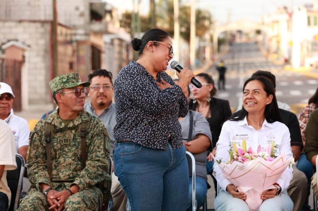 La presidenta municipal de Atlixco, Ariadna Ayala, regresó al fraccionamiento El Cerril para refrendar su compromiso con las familias de esta zona.