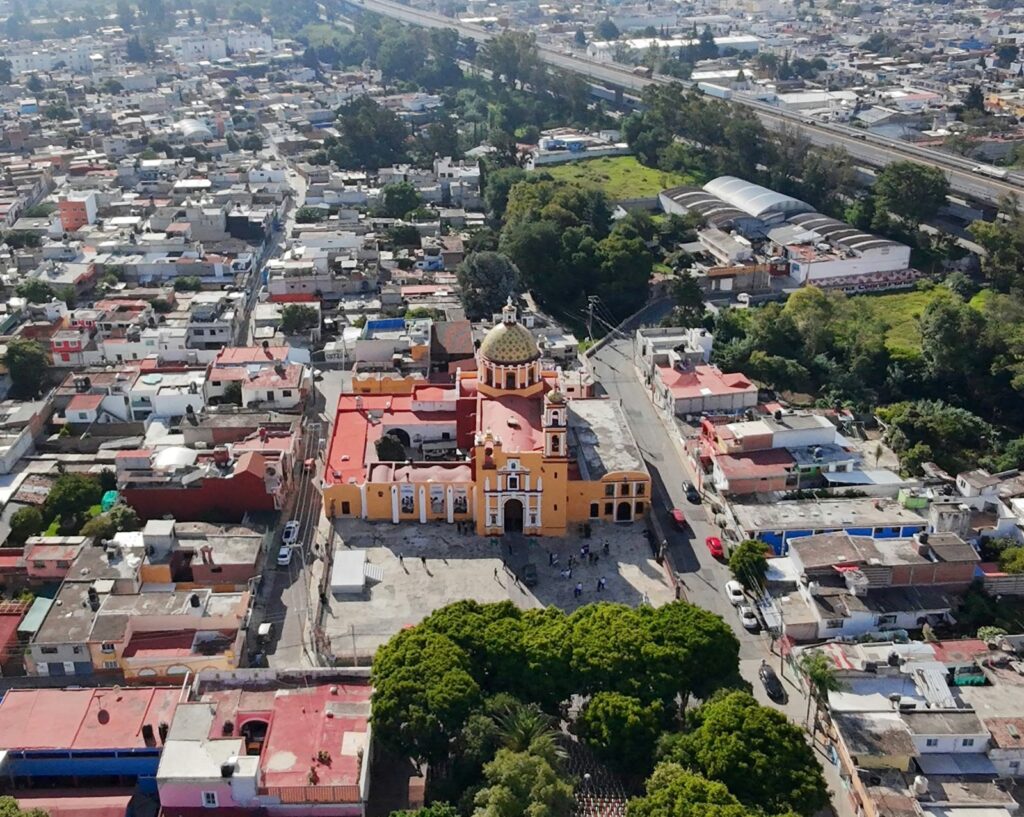 El Gobierno de la Ciudad de Puebla concluyó los trabajos de conservación del templo de la junta auxiliar de San Jerónimo Caleras.
