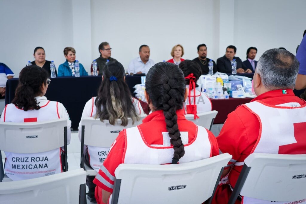 Con el objetivo de fortalecer la atención médica de primer contacto y reducir los tiempos de respuesta ante emergencias, la Cruz Roja Mexicana Delegación Ciudad de Puebla y la Central de Abasto firmaron un convenio de colaboración